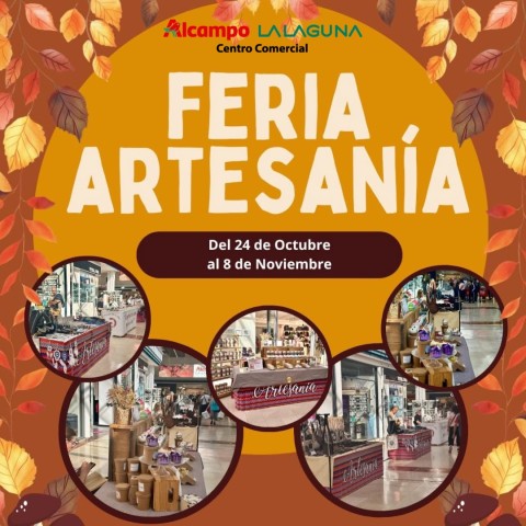  ¡La Feria de Artesanía llega a CC Alcampo La Laguna! 