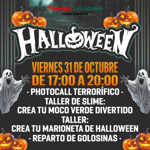 ¡Prepárate para una tarde de miedo en CC Alcampo La Laguna! 