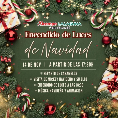 ¡Te invitamos al Encendido de Luces en Alcampo La Laguna!