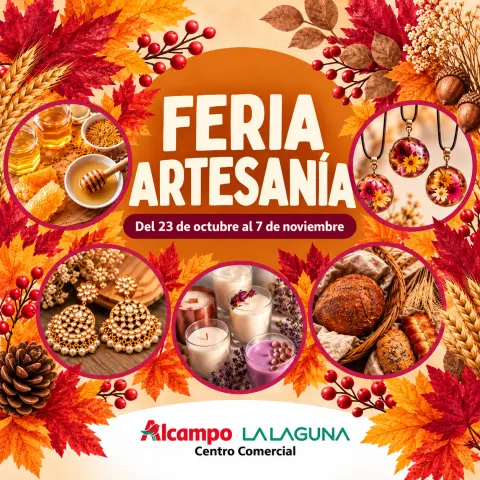 Evento: ¡El otoño llega cargado de creatividad al Centro Comercial Alcampo La Laguna!