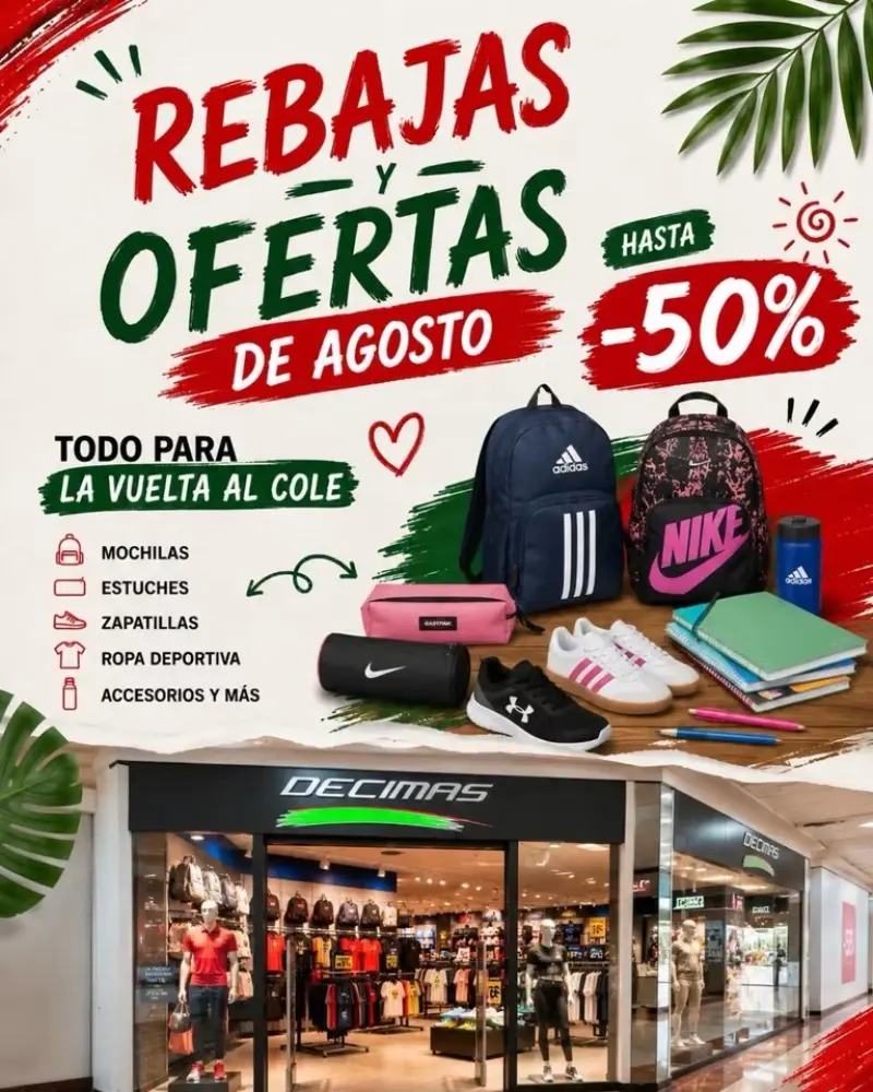 Oferta Rebajas Decimas hasta el -50%